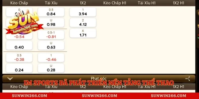 IM Sports đã phát triển nền tảng thể thao liên kết hiện đại